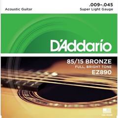 Daddario EZ890 Akustik Gitar 0,9 Takım Tel
