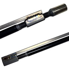 Hosco Japan F-2742 Titanyum Ekstra Hafif Gitar Dual Action Truss Rod (460mm)